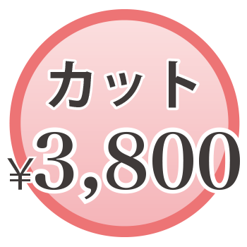 カット ¥3,800